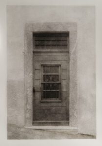 “Italian Doorway, Version 2” © David Aimone. Approx. 6x9" handcrafted bromoil print on Fomabrom Variant 123. Signed single edition print offered by GALLERY5X7.