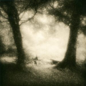 “Portal” © Iván B. Pallí. Corstorphine Hill, Edinburgh. Approx. 10.2x10.2" (26x26cm) hand-printed silver gelatin lith print on Kodak Bromesko paper. Signed and numbered original print, edition 1/5, offered by GALLERY5X7.