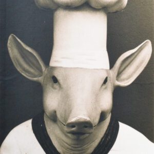 “Pig” © Barry Mayfield. Approx. 7.5X11.5“ (19X28.5cm) handcrafted alternative process photograph (silver gelatin lith print). GALLERY5X7 offers this signed, original print.