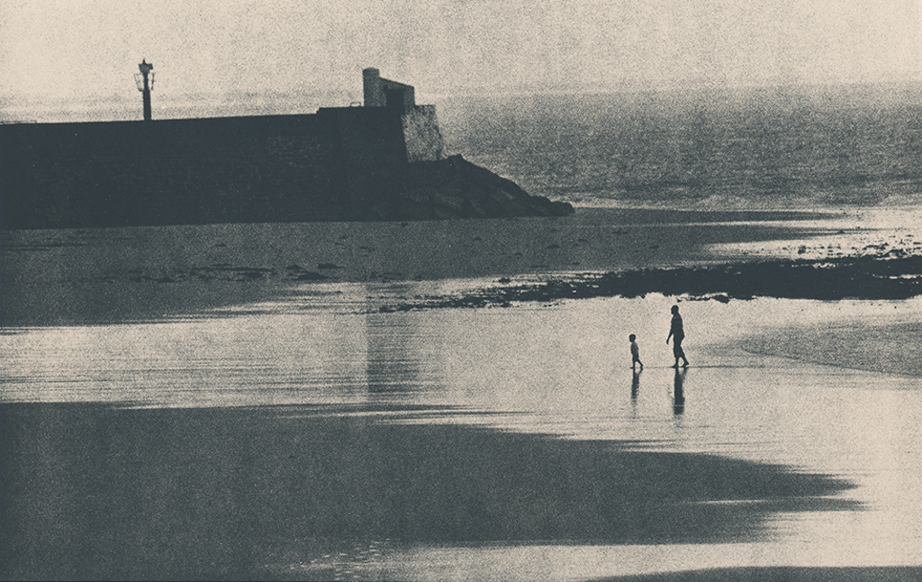 "Normandie" © Marek Majewski. Approx. 7x9.5" (18x24cm) handcrafted alternative process photograph (silver gelatin lith print) on Brovira matte paper. Signed, original, editioned print (limited to 10) offered by GALLERY5X7.